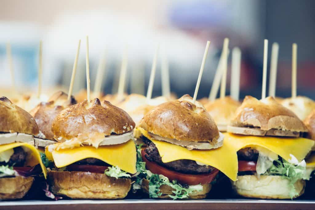 mini hamburguesas para niños