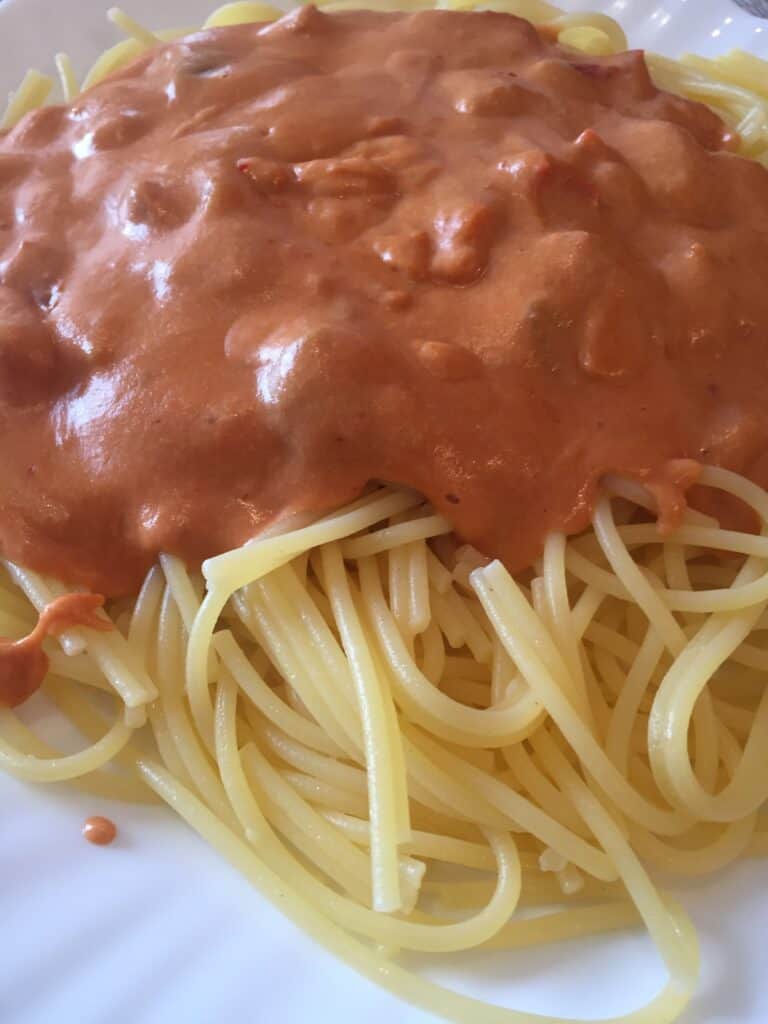 Spaghetis receta sin gluten